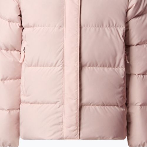 Kurtka dziecięca The North Face North Down Fleece Parka pink moss