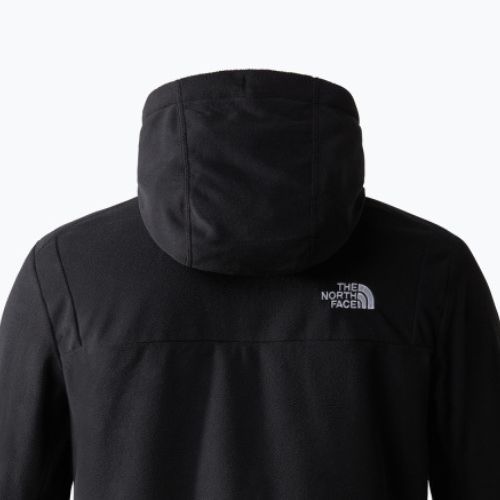 Bluza trekkingowa męska The North Face Homesafe Full Zip Fleece Hoodie black/black