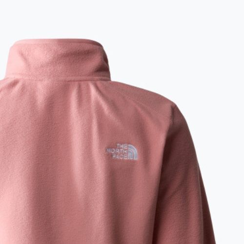 Bluza damska The North Face 100 Glacier 1/4 Zip shady rose