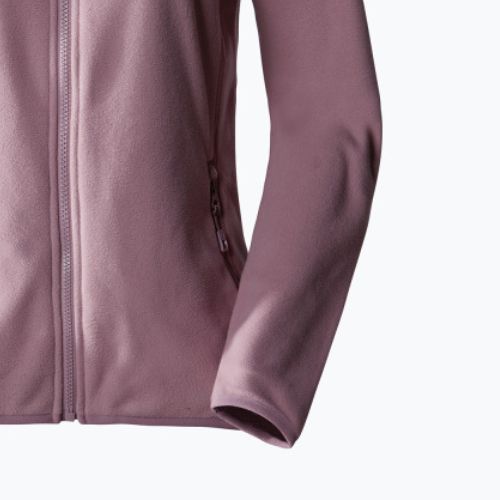 Bluza damska The North Face 100 Glacier FZ fawn grey