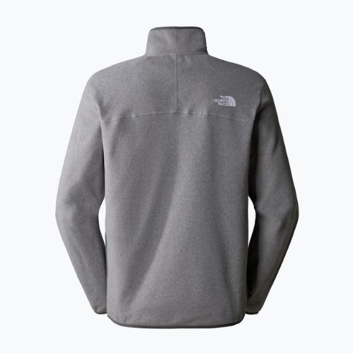 Bluza męska The North Face 100 Glacier 1/4 Zip medium grey heather