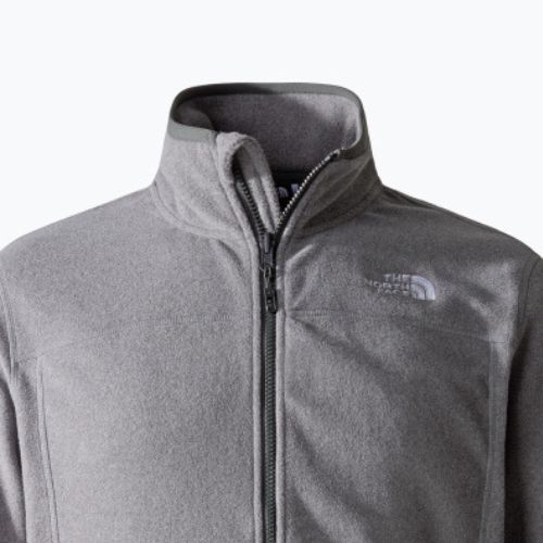 Bluza męska The North Face 100 Glacier Full Zip medium grey heather