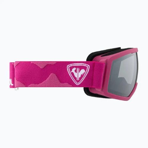 Gogle narciarskie dziecięce Rossignol Toric Jr pink/smoke silver
