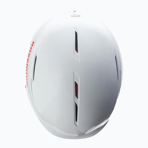 Kask narciarski Rossignol Hero Slalom Impacts + Chinguard white