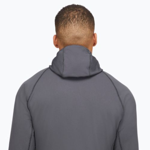 Bluza męska Rab Superflux Hoody graphene/firecracker