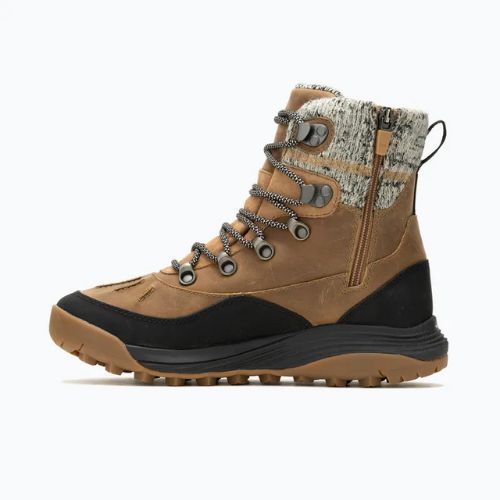 Śniegowce damskie Merrell Siren 4 Thermo Mid Zip WP tobacco