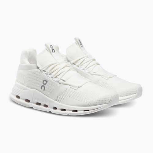 Buty do biegania damskie On Running Cloudnova undyed white/white