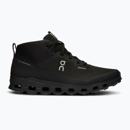 Buty męskie On Running Cloudroam Waterproof black/eclipse
