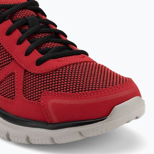 Buty męskie SKECHERS Track Bucolo red/black