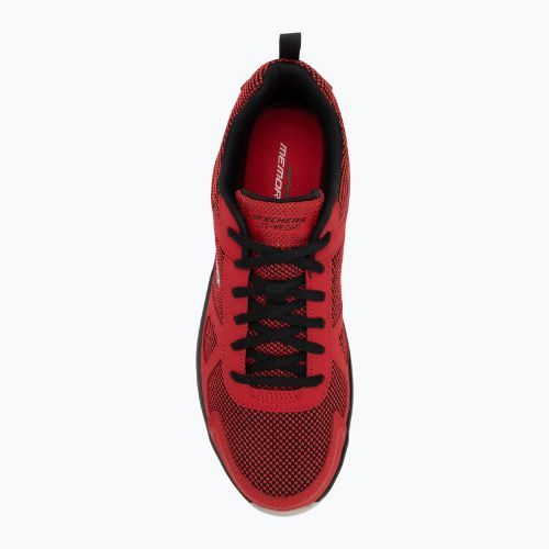 Buty męskie SKECHERS Track Bucolo red/black