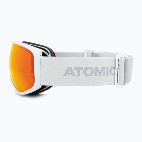 Gogle narciarskie Atomic Revent Stereo light grey/red