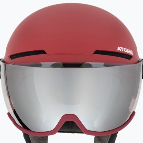 Kask narciarski Atomic Savor Visor Stereo dark red