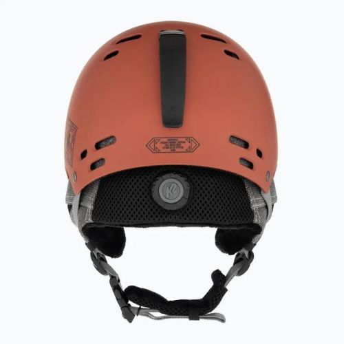 Kask narciarski K2 Thrive rust