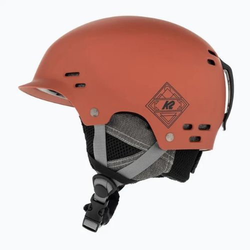 Kask narciarski K2 Thrive rust