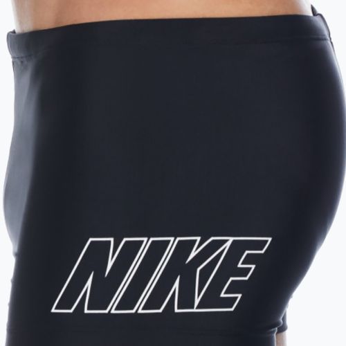 Bokserki pływackie męskie Nike Logo Square black