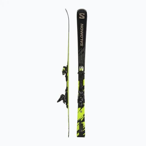 Narty zjazdowe Salomon S/Max 8 XT + wiązania M11 GW black/driftwood/safety yellow