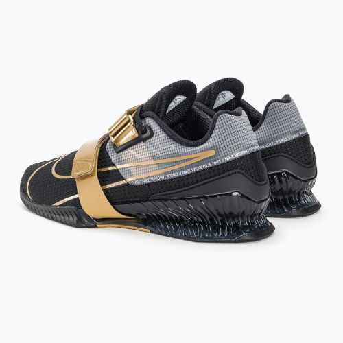 Buty do podnoszenia ciężarów Nike Romaleos 4 black/metallic gold white