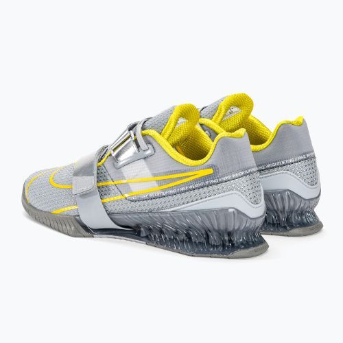 Buty do podnoszenia ciężarów Nike Romaleos 4 wolf grey/lightening/blk met silver