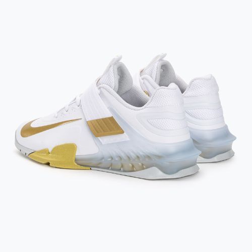 Buty do podnoszenia ciężarów Nike Savaleos white/black iron grey