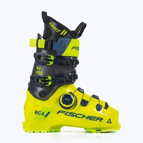 Buty narciarskie męskie Fischer RC4 PRO MV GW BOA ZF CFC yellow/carbon