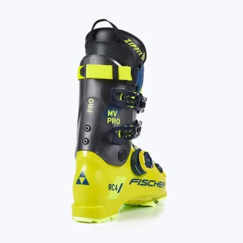 Buty narciarskie męskie Fischer RC4 PRO MV GW BOA ZF CFC yellow/carbon