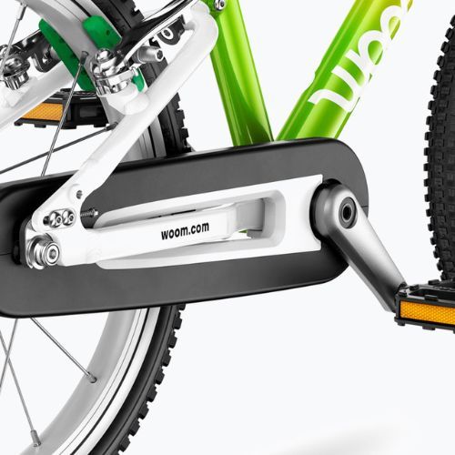 Rower dziecięcy woom 3 + Nóżka Leggie S atomic neon