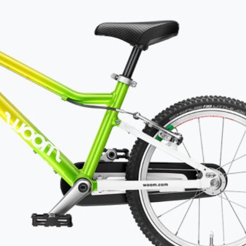 Rower dziecięcy woom 3 + Nóżka Leggie S atomic neon