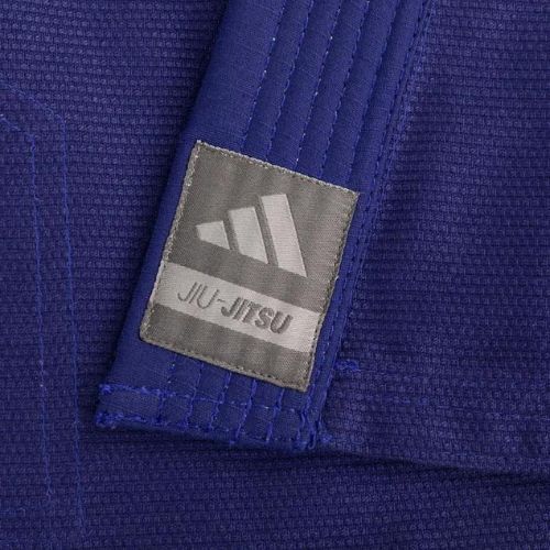 GI do brazylijskiego jiu-jitsu adidas Challenge 2.0 blue/grey
