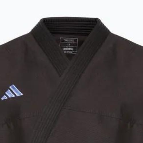 GI do brazylijskiego jiu-jitsu adidas Challenge 2.0 black/gradient blue