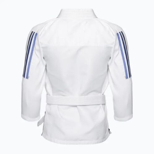 GI do brazylijskiego jiu-jitsu dziecięce adidas Rookie white/gradient blue