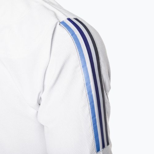 GI do brazylijskiego jiu-jitsu adidas Rookie white/gradient blue