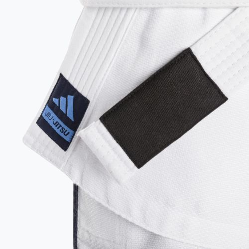 GI do brazylijskiego jiu-jitsu adidas Rookie white/gradient blue