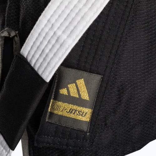GI do brazylijskiego jiu-jitsu dziecięce adidas Rookie black/gold