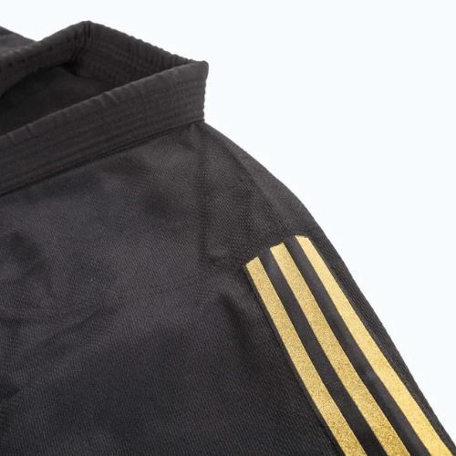 GI do brazylijskiego jiu-jitsu adidas Rookie black/gold