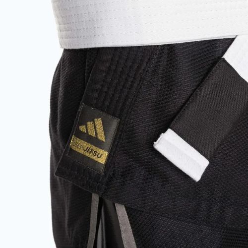 GI do brazylijskiego jiu-jitsu adidas Rookie black/gold