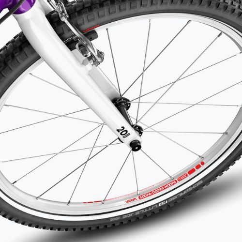 Rower dziecięcy woom 4 + Nóżka Leggie M cosmic blurple