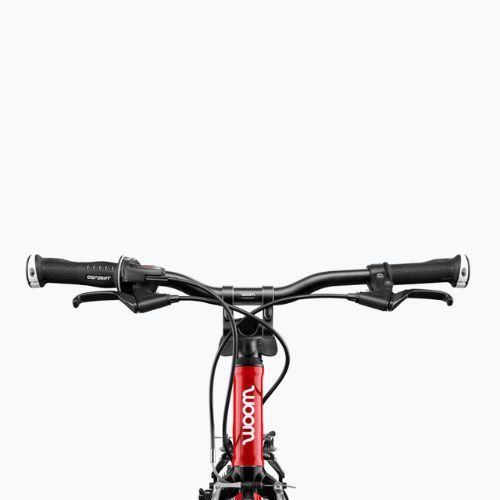 Rower młodzieżowy woom 6 + Nóżka Leggie L red eclipse