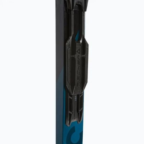 Narty biegowe Fischer Fibre Crown EF Mounted + wiązania Tour Step-In black/blue