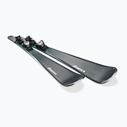 Narty zjazdowe damskie Nordica Belle 73 + wiązania TP2 COMP10 FDT grey/aqua