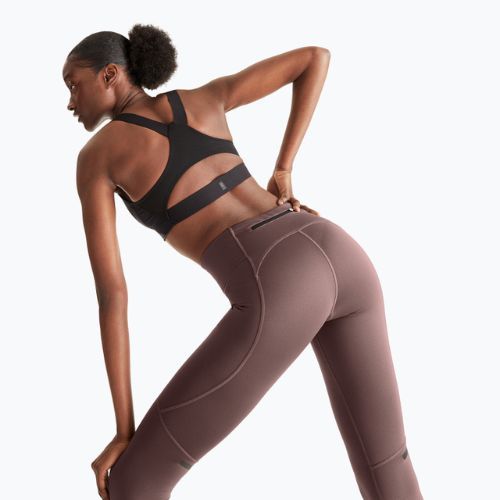 Legginsy do biegania damskie On Performance Winter grape