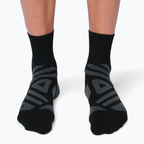 Skarpety męskie On Performance Mid black/shadow