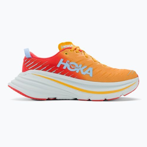 Buty do biegania męskie HOKA Bondi X fiesta/amber yellow