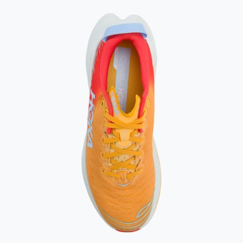 Buty do biegania męskie HOKA Bondi X fiesta/amber yellow