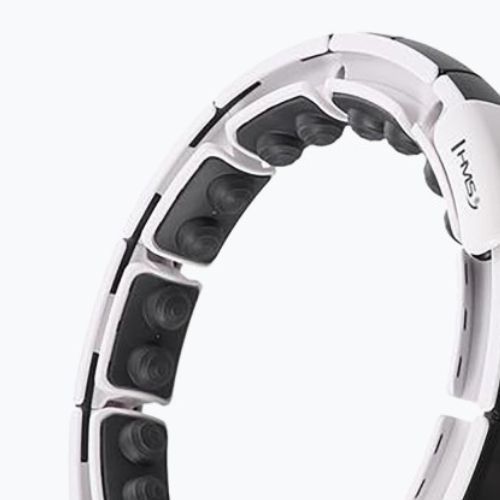 Hula hop z obciążnikiem i licznikiem HMS HHM16 biały