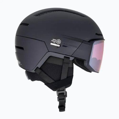 Kask narciarski Salomon Driver Prime Sigma Plus night shade/silver pink/sky blue