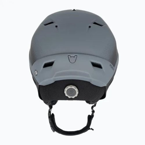 Kask narciarski Salomon Pioneer LT Visor ebony/red