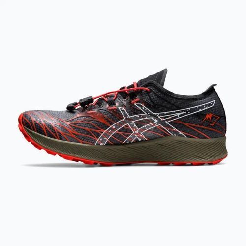 Buty do biegania męskie ASICS Fujispeed black/cherry tomato