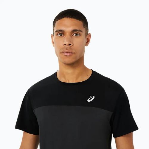 Koszulka do biegania męska ASICS Race Top performance black/graphite grey
