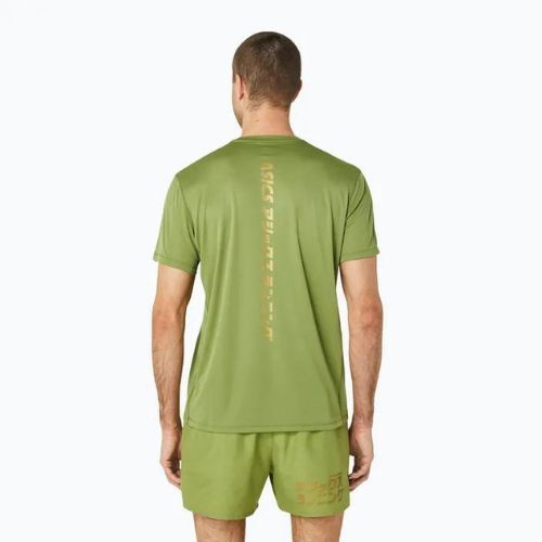 Koszulka do biegania męska ASICS Katakana Top cactus