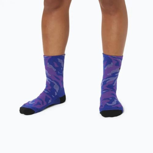 Skarpety ASICS Color Camo Run Crew eggplant/blue violet/cyber grape